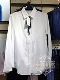 G2000代购香港专柜正品 16秋款女装长袖纯色衬衫66240020提供小票