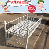 特价新款铁艺小床  儿童单人床无漆无味儿童床带护栏简易小孩床铁