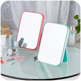 桌面镜子化妆镜台式超大号方形单面公主镜美容院梳妆镜台面镜包邮