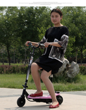 电动滑板车成人折叠代步车城市小迷你地铁代驾电瓶两轮踏板车