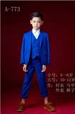 韩版影楼新款儿童摄影服装4-6岁男孩艺术照衣服10-12岁写真服批发