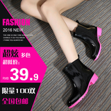 时尚马丁雨靴韩国雨鞋女士夏季短筒水靴低帮学生水鞋成人胶鞋防滑