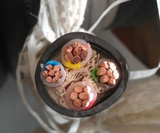 杭州中策牌电线电缆VV/YJV3*16+1*10平方国标纯铜四芯电力硬电缆