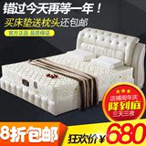 床垫天然椰棕弹簧床垫 棕垫1.5/1.8米可拆洗软硬两用双人席梦思