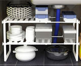创意橱柜置物架厨房多功能水槽架锅架伸缩整理层架收纳架鞋架