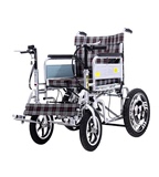 天津悍马电动轮椅车残疾人老人老年人自动代步车 轻便折叠 包邮