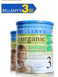 3罐包邮贝拉米 三段3段 澳洲版有机 听装 罐装 900g婴幼儿奶粉