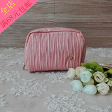 欧珀莱专柜新款赠品粉色优雅化妆包手拿包糖果色收纳包