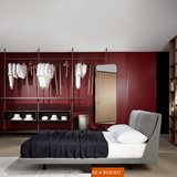 简欧宫庭可拆洗布艺床 北欧简约现代风格储物1.8米1.5 小户型布床