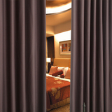 隔热防晒成品简约现代酒店客厅卧室纯色遮阳全遮光窗帘布料厚特价