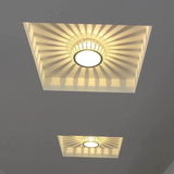 LED玄关灯 走廊灯  走道入户门厅灯 可变色创意吸顶天花造型 射灯