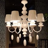 葫芦灯具创意吸顶灯饰欧式客厅美式乡村白色铁艺餐厅艺术工程吊灯