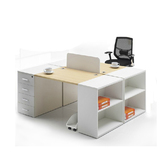 贵阳办公家具简约员工位台式电脑桌组合对座工位职员办桌卡位