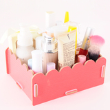 非常良品创意DIY小号木质桌面收纳盒木制化妆品护肤品口红整理盒