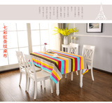 欧式棉麻桌布餐椅套长方形餐桌布客厅茶几布正方形酒店桌布垫台布