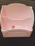 现货日本代购 Daiso大创 法国少女 浮雕巴黎塔桌面化妆品收纳盒