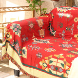 北欧宜家风格外贸原单纯棉地图线毯沙发巾挂毯加厚 地毯 桌布包邮