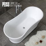 独立式浴缸亚克力浴缸成人家用浴盆欧式 浴池1.7米超薄新款\5009