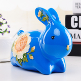 兔子存钱罐女生寸钱罐韩国创意储蓄罐大号儿童个性储钱罐可爱动物