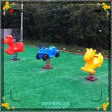 广州幼儿园儿童弹簧汽车摇摇乐摇马木马玩具户外游乐园摇椅包安装