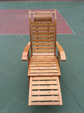 夏天加宽加大折叠椅高档精品竹子加厚加固休息躺椅办公室午休凉椅