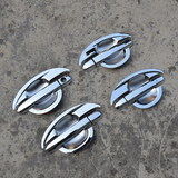 2014款丰田威驰专用改装饰贴汽车门拉手门碗贴小车门把手门腕亮贴