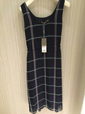 玛丝菲尔素正品代购2016夏季新款格子连衣裙B11622686