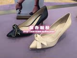 正品代购STELLA LUNA女鞋2016春夏新款真皮细中跟女单鞋SLP315821