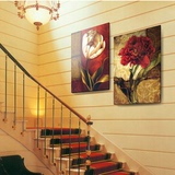欧式装饰画贵美人客厅现代简约无框画餐厅壁画楼梯间墙画卧室挂画