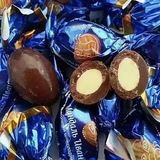 俄罗斯糖果进口巧克力榛子杏仁果仁糖250克散装特价批发