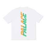 男壹号 正品 Palace STRIPE FONT T-SHIRT 拼色字母印花 短袖 T恤