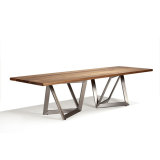 设计师办公家具 创意会议桌 实木长桌苹果大班台定制大板桌总裁桌