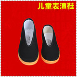 老北京布鞋男童鞋儿童透气传统元口老头鞋黑色民族风六一表演出鞋