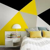 现代抽象几何图形客厅沙发卧室电视背景墙无缝无纺布壁纸壁画墙纸