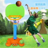 儿童篮球架子宝宝可升降投篮筐架篮球框家用室内运动户外亲子玩具