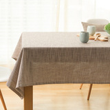 日式纯色棉麻桌布台布茶道禅意素色桌布中式素雅拍照背景桌布定制