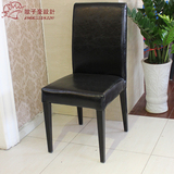 现货甜品奶茶店餐椅火锅餐厅酒店包厢咖啡厅靠背铁架软包椅子凳子