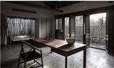 软装设计素材 现代新中式家具禅意实木 饰品资料  中式元素