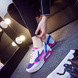 夏季韩国ulzzang运动鞋女鞋韩版跑步鞋学生网面系带原宿风潮透气