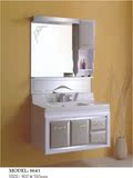 浴室柜组合美式PVC板卫浴柜卫生间洗脸盆面盆柜挂墙式吊柜梳洗柜