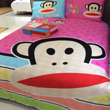 大嘴KAPO猴四件套纯棉 正品全棉儿童卡通床单被套1.51.8床上用品