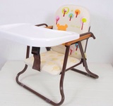 宝宝餐椅原装出口西松屋餐椅宝宝吃饭凳子便携式可折叠餐椅矮款