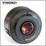 永诺YN50mm F1.8标准定焦镜头 F1.8佳能相机镜头大光圈 AF镜头