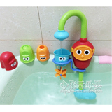 儿童玩具花洒水龙头1-8岁宝宝戏水喷水玩具洗澡电动出水正版包邮