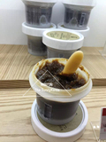 韩国代购现货SKIN FOOD 黑糖光彩精华面膜 去黑头去角质