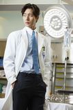 南丁格尔新款韩国韩版整形医院医生服半永久白大褂长袖男女白大衣
