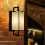 新中式壁灯客厅卧室床头灯简约现代过道走廊墙壁灯创意酒店工程灯