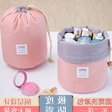 韩国圆筒式大容量分层防水旅行包洗漱袋化妆包化妆品收纳包整理袋