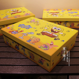 包邮宝宝生日卡通礼盒创意礼品包装盒哆啦A梦超大长方形礼物盒