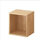 实木小柜子自由组合方格柜单个书柜储物柜收纳柜书橱床头柜可定制
